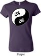 Ladies Yoga Shirt Yin Yang AUM Crewneck Tee T-Shirt