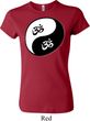 Ladies Yoga Shirt Yin Yang AUM Crewneck Tee T-Shirt