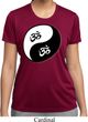 Ladies Yoga Shirt Yin Yang AUM Moisture Wicking Tee T-Shirt