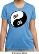 Ladies Yoga Shirt Yin Yang AUM Moisture Wicking Tee T-Shirt