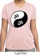 Ladies Yoga Shirt Yin Yang AUM Moisture Wicking Tee T-Shirt