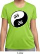 Ladies Yoga Shirt Yin Yang AUM Moisture Wicking Tee T-Shirt