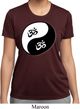 Ladies Yoga Shirt Yin Yang AUM Moisture Wicking Tee T-Shirt