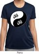 Ladies Yoga Shirt Yin Yang AUM Moisture Wicking Tee T-Shirt