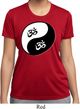 Ladies Yoga Shirt Yin Yang AUM Moisture Wicking Tee T-Shirt