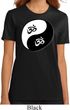 Ladies Yoga Shirt Yin Yang AUM Organic Tee T-Shirt
