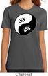 Ladies Yoga Shirt Yin Yang AUM Organic Tee T-Shirt