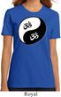 Ladies Yoga Shirt Yin Yang AUM Organic Tee T-Shirt