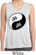 Ladies Yoga Shirt Yin Yang AUM Sleeveless Moisture Wicking Tee T-Shirt
