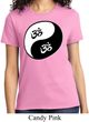 Ladies Yoga Shirt Yin Yang AUM Tee T-Shirt