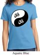 Ladies Yoga Shirt Yin Yang AUM Tee T-Shirt