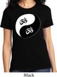 Ladies Yoga Shirt Yin Yang AUM Tee T-Shirt