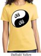 Ladies Yoga Shirt Yin Yang AUM Tee T-Shirt