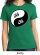Ladies Yoga Shirt Yin Yang AUM Tee T-Shirt