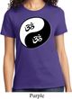 Ladies Yoga Shirt Yin Yang AUM Tee T-Shirt