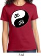 Ladies Yoga Shirt Yin Yang AUM Tee T-Shirt
