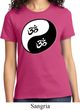 Ladies Yoga Shirt Yin Yang AUM Tee T-Shirt
