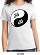 Ladies Yoga Shirt Yin Yang AUM Tee T-Shirt