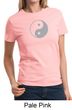 Ladies Yoga Shirt Yin Yang Big Print Meditation T-shirt