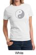 Ladies Yoga Shirt Yin Yang Big Print Meditation T-shirt