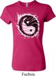 Ladies Yoga Shirt Yin Yang Sun Crewneck Tee T-Shirt
