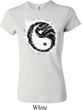 Ladies Yoga Shirt Yin Yang Sun Crewneck Tee T-Shirt