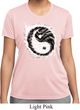 Ladies Yoga Shirt Yin Yang Sun Moisture Wicking Tee T-Shirt