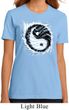Ladies Yoga Shirt Yin Yang Sun Organic Tee T-Shirt