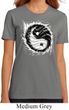 Ladies Yoga Shirt Yin Yang Sun Organic Tee T-Shirt