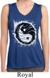 Ladies Yoga Shirt Yin Yang Sun Sleeveless Moisture Wicking Tee T-Shirt