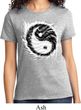 Ladies Yoga Shirt Yin Yang Sun Tee T-Shirt