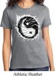 Ladies Yoga Shirt Yin Yang Sun Tee T-Shirt