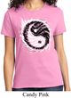 Ladies Yoga Shirt Yin Yang Sun Tee T-Shirt
