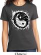 Ladies Yoga Shirt Yin Yang Sun Tee T-Shirt