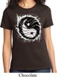 Ladies Yoga Shirt Yin Yang Sun Tee T-Shirt