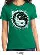 Ladies Yoga Shirt Yin Yang Sun Tee T-Shirt