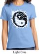 Ladies Yoga Shirt Yin Yang Sun Tee T-Shirt