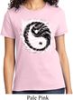 Ladies Yoga Shirt Yin Yang Sun Tee T-Shirt