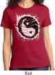 Ladies Yoga Shirt Yin Yang Sun Tee T-Shirt