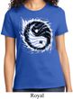Ladies Yoga Shirt Yin Yang Sun Tee T-Shirt