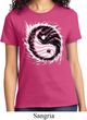 Ladies Yoga Shirt Yin Yang Sun Tee T-Shirt