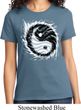 Ladies Yoga Shirt Yin Yang Sun Tee T-Shirt