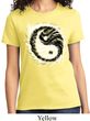 Ladies Yoga Shirt Yin Yang Sun Tee T-Shirt