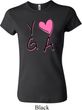 Ladies Yoga Shirt Yoga Love Crewneck Tee T-Shirt