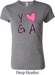 Ladies Yoga Shirt Yoga Love Crewneck Tee T-Shirt