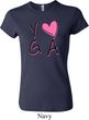 Ladies Yoga Shirt Yoga Love Crewneck Tee T-Shirt