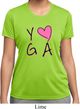 Ladies Yoga Shirt Yoga Love Moisture Wicking Tee T-Shirt