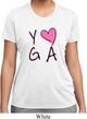 Ladies Yoga Shirt Yoga Love Moisture Wicking Tee T-Shirt