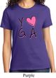 Ladies Yoga Shirt Yoga Love Tee T-Shirt