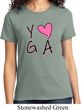 Ladies Yoga Shirt Yoga Love Tee T-Shirt
